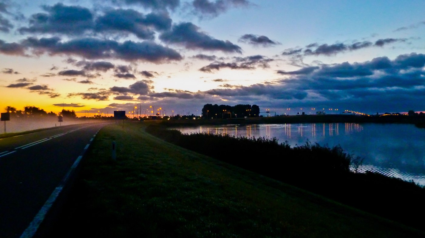 Sunrise at the Veluwemeer