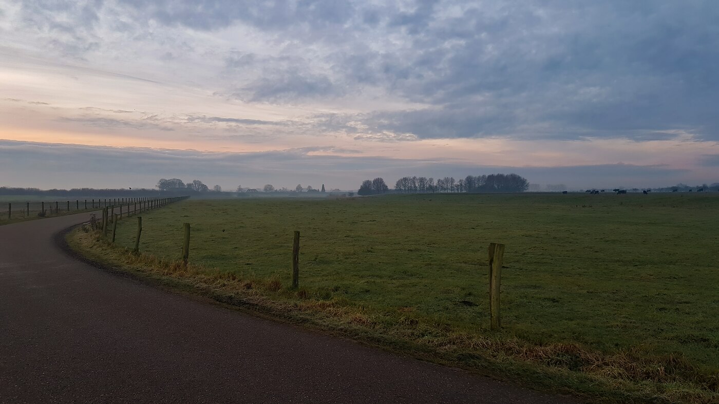 Sunrise January 1 | Photo made in the Keent, The Netherlands | 01-01-2021